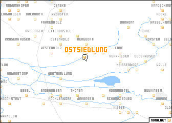 map of Ostsiedlung