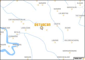 map of Ostuacán