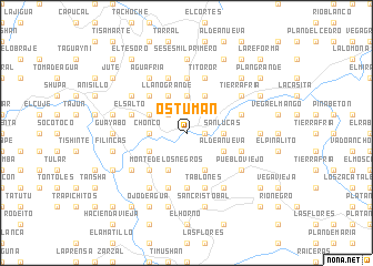 map of Ostumán