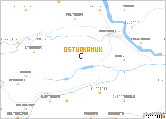 map of Ostŭr Kamŭk