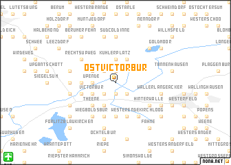 map of Ost Victorbur