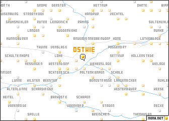 map of Ostwie