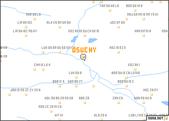 map of Osuchy