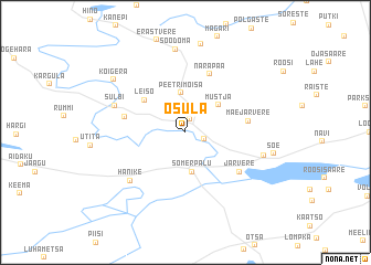 map of Osula