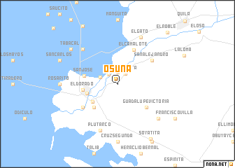 map of Osuna