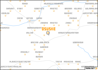 map of Osuské