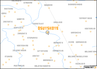 map of Osuyskoye