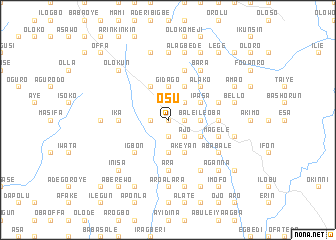 map of Osu