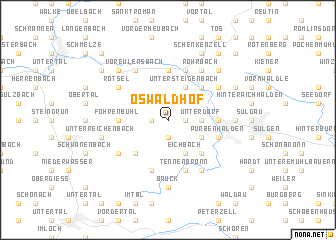 map of Oswaldhof