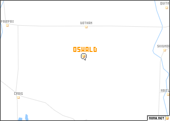 map of Oswald