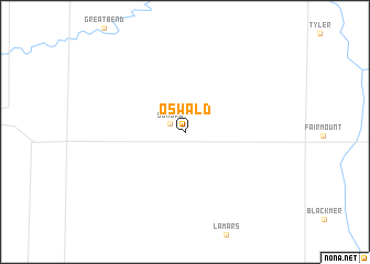 map of Oswald