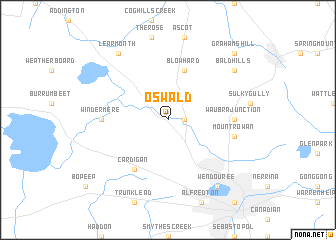 map of Oswald