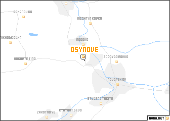 map of Osynove