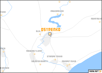 map of Osypenko