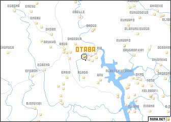 map of Otaba
