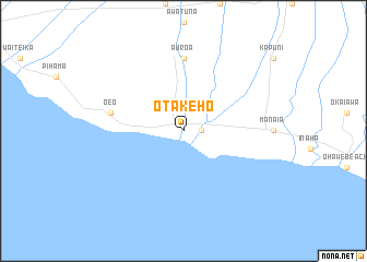 map of Otakeho