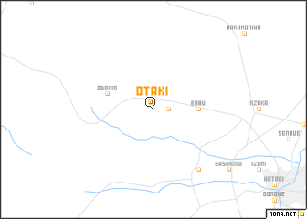 map of Ōtaki