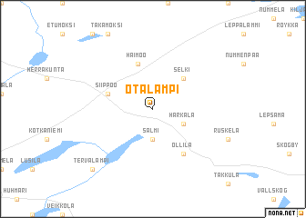 map of Otalampi