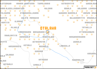 map of Otalawa