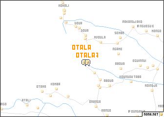 map of Otala