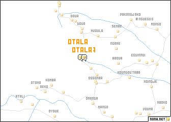 map of Otala