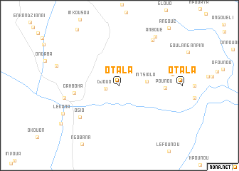 map of Otala