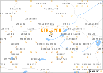 map of Otalżyno