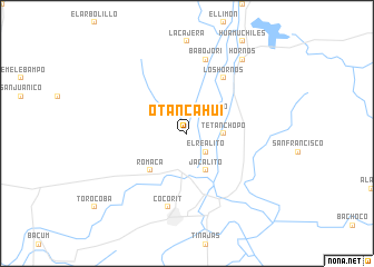 map of Otancahui