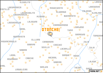 map of Otanche