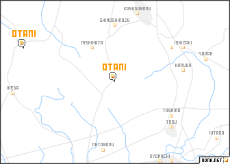 map of Ōtani