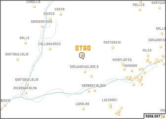 map of Otao