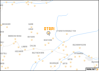 map of Otapʼi