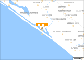 map of Otates