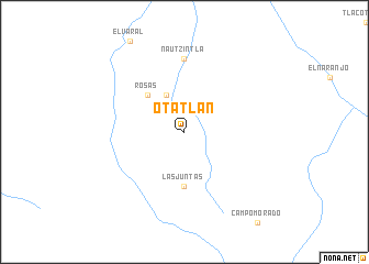 map of Otatlán