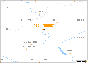 map of Otávio Muniz