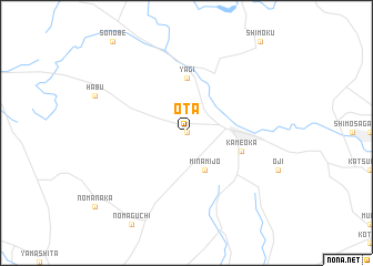 map of Ōta