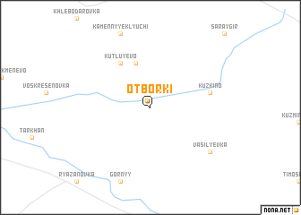 map of Otborki