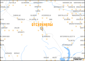 map of Otceremendi