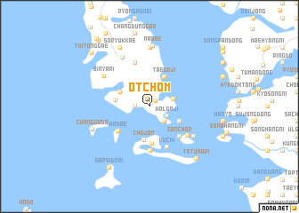map of Otchŏm
