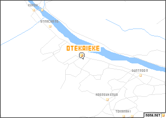 map of Otekaieke