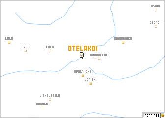 map of Otelakoi