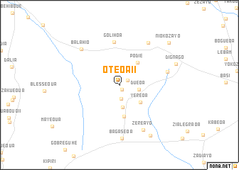 map of Otéoa II