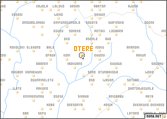 map of Otere