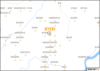 map of Oteri