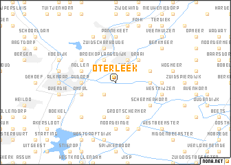 map of Oterleek