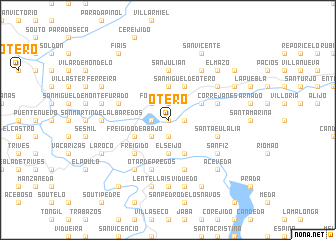 map of Otero