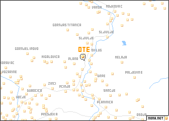 map of Ote