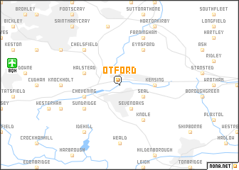 map of Otford