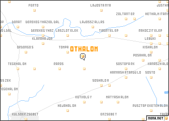map of Öthalom