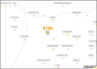 map of Otial